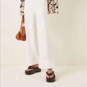 ✨NWT/NIB Staud Rio Platform leather sandals